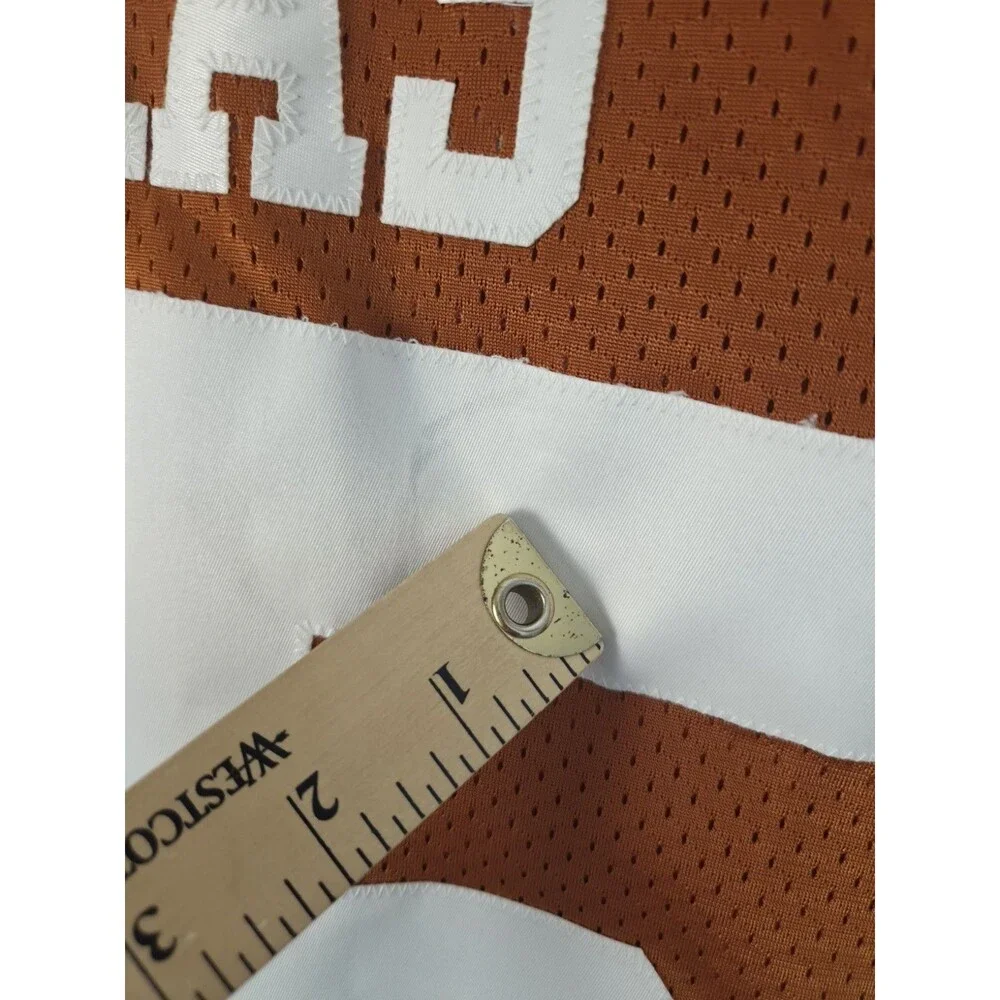Nike Authentic Jersey Jamaal Charles #25 Texas Longhorns Mens 2XL 52 Orange NCAA